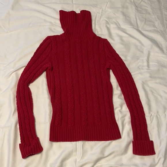 Express Cable Knit Turtleneck Sweater - Picture 2 of 5